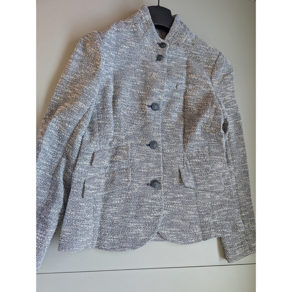 NWT Rag & Bone Slade Tweed Jacket Blazer Size 6 Navy White Multi #4E454 - Picture 1 of 13
